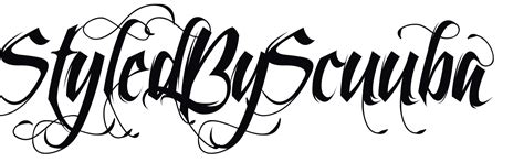 Consider your personal style as. . Tattoo fonts generator app